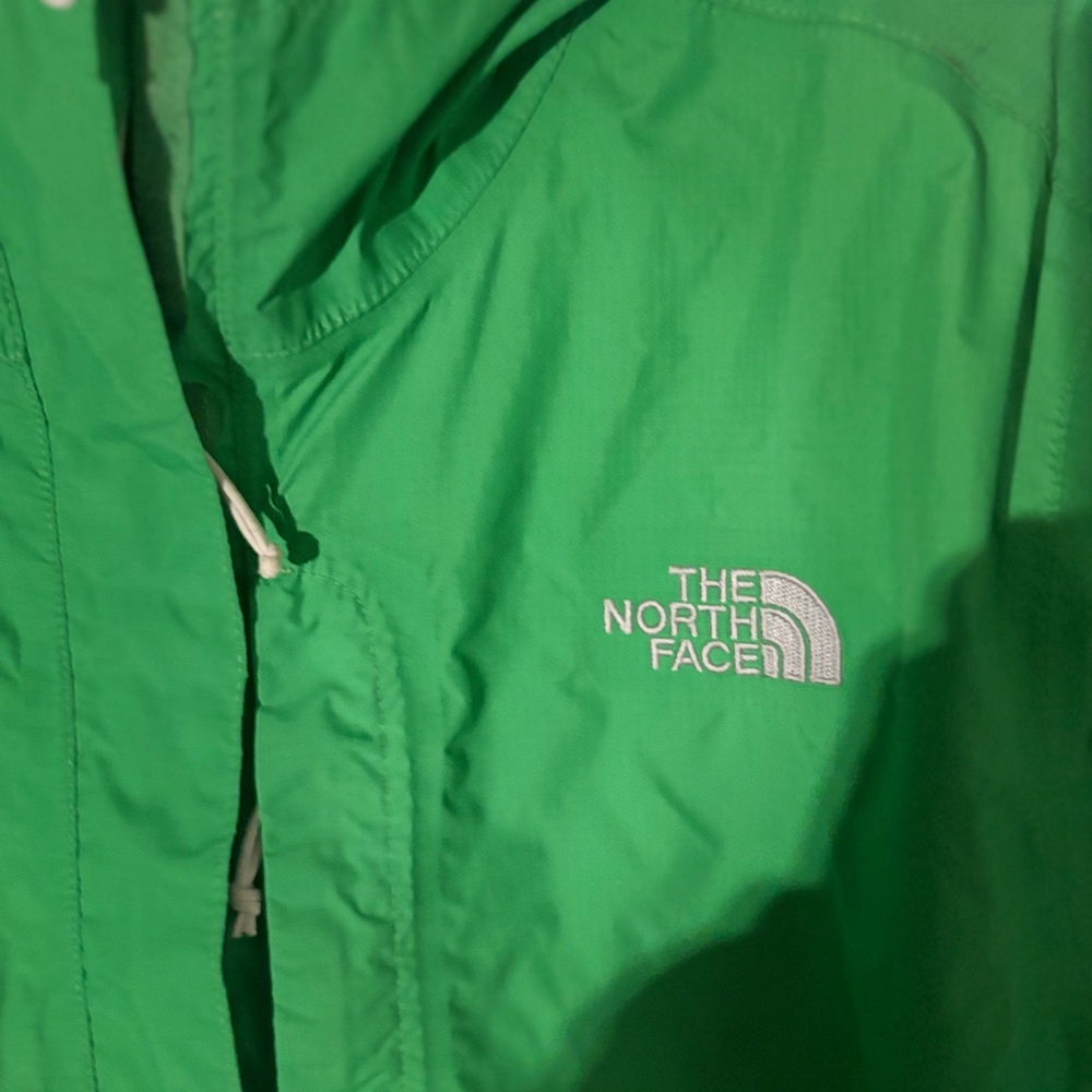 The North Face Vibrant Green Windbreaker-